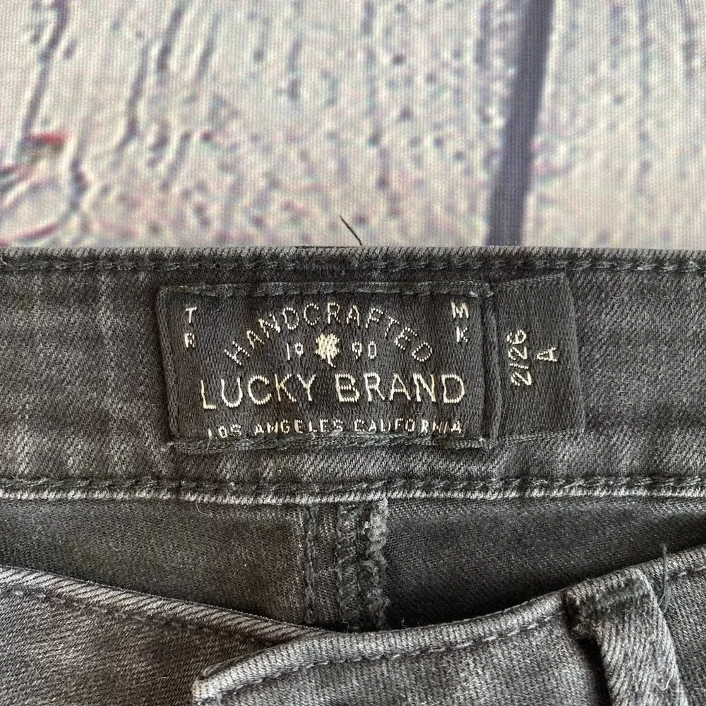 Lucky Brand Lolita Skinny Ripped Jeans - Picture 5 of 7